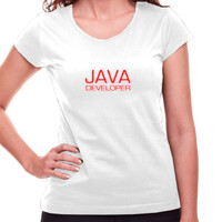 Camiseta de manga corta - Java Developer