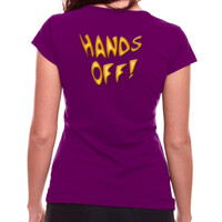 Camiseta de manga corta - Hands off!