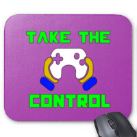 Alfombrilla de ratón - Take the control
