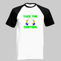 Camiseta bicolor de manga corta - Take the control