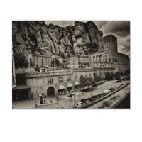 Cuadro (cartón pluma) - Monestir de Montserrat
