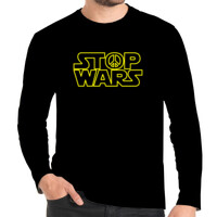 Camiseta de manga larga - Stop Wars