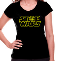 Camiseta de manga corta - Stop Wars