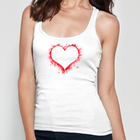 Camiseta sin mangas - Corazón