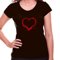 Camiseta de manga corta - Corazón