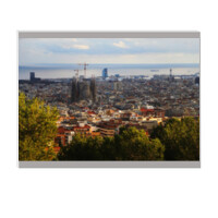 Cuadro (cartón pluma) - Barcelona