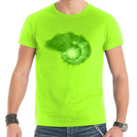 Camiseta de manga corta - Efecto caracol verde