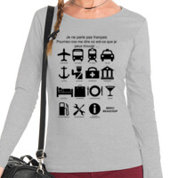 Camiseta de manga larga - Camisa de viaje (francés)
