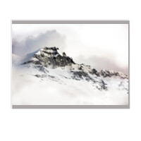 Cuadro (cartón pluma) - Montañas nevadas