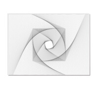 Cuadro (cartón pluma) - Cuadrado en rotación