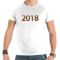 Camiseta de manga corta para hombre - 2018