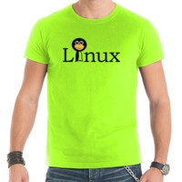 Camiseta de manga corta - Linux