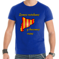 Camiseta de manga corta - Somos catalanes y hacemos cosas