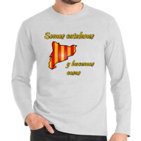 Camiseta de manga larga - Somos catalanes y hacemos cosas