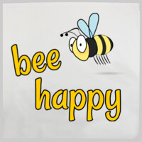 Cojín - Don't worry, bee happy