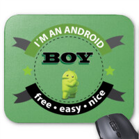 Alfombrilla de ratón - Android boy