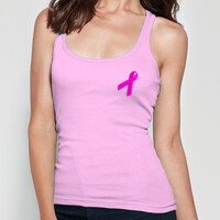 Camiseta sin mangas - Crespón rosa