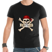 Camiseta de manga corta - Piratas