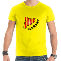 Camiseta de manga corta - Catalunya