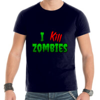 Camiseta de manga corta - I kill zombies