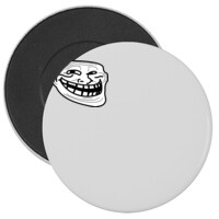 Imán circular (38mm) - meme troll