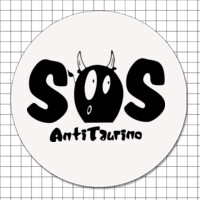 Pegatinas circulares (7 cm) - SOS AntiTaurino