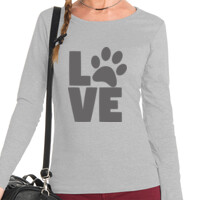 Camiseta de manga larga - Amor de perro