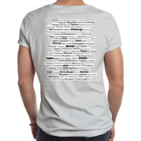 Camiseta de manga corta - Ciudades del mundo