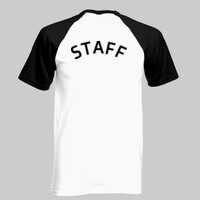 Camiseta bicolor de manga corta - Staff
