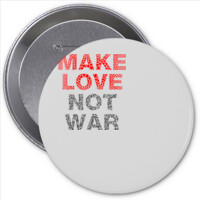 Chapa 38mm - Make love, not war